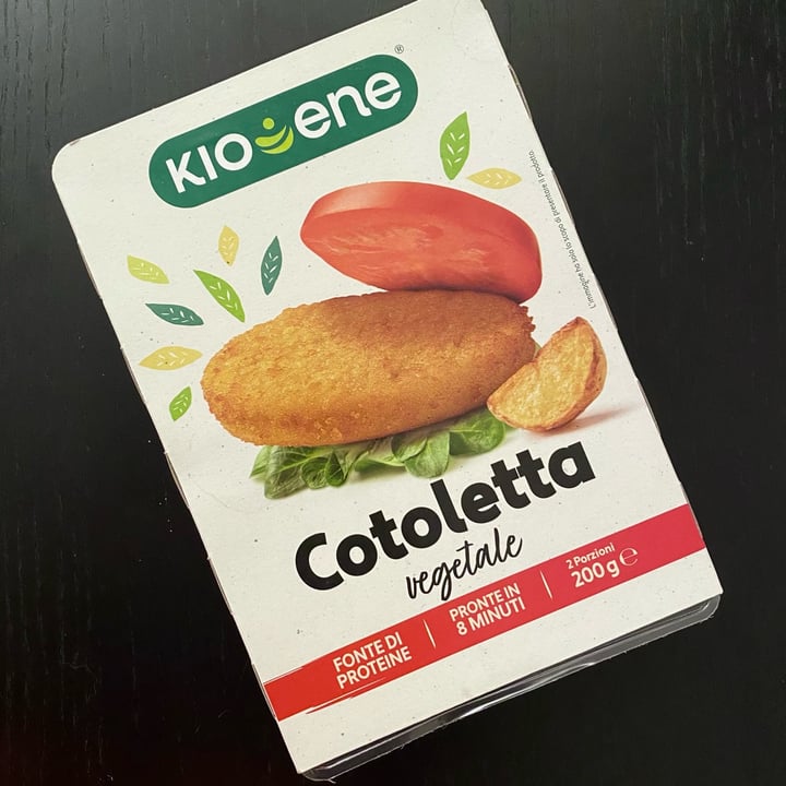 photo of Kioene Cotoletta vegetale shared by @elitofu on  21 Jun 2022 - review