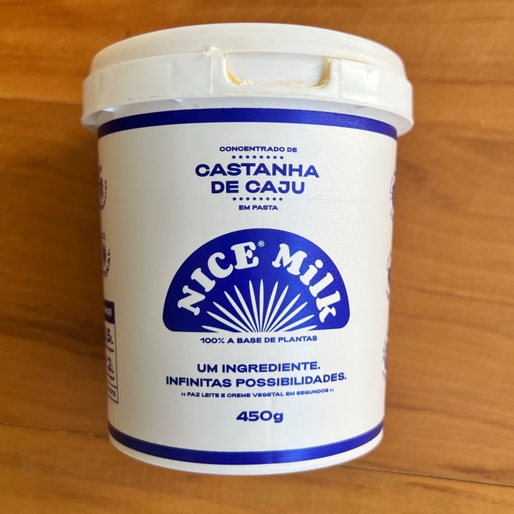 photo of Nice Milk Concentrado de Castanha de Caju shared by @julianamoraco on  28 Apr 2022 - review