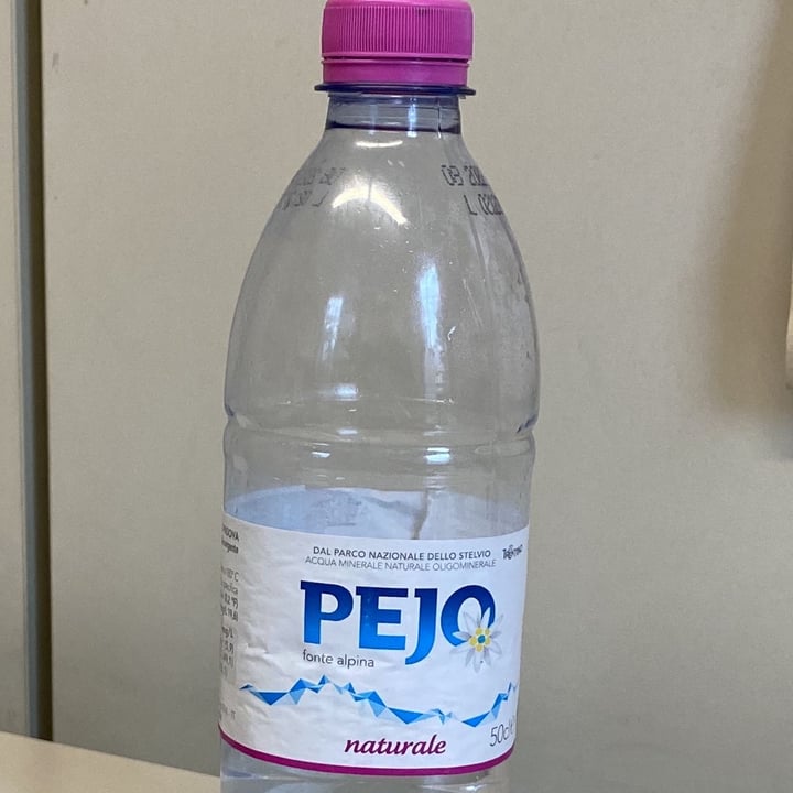 photo of pejo acqua naturale shared by @leoncinoveg on  01 Apr 2022 - review