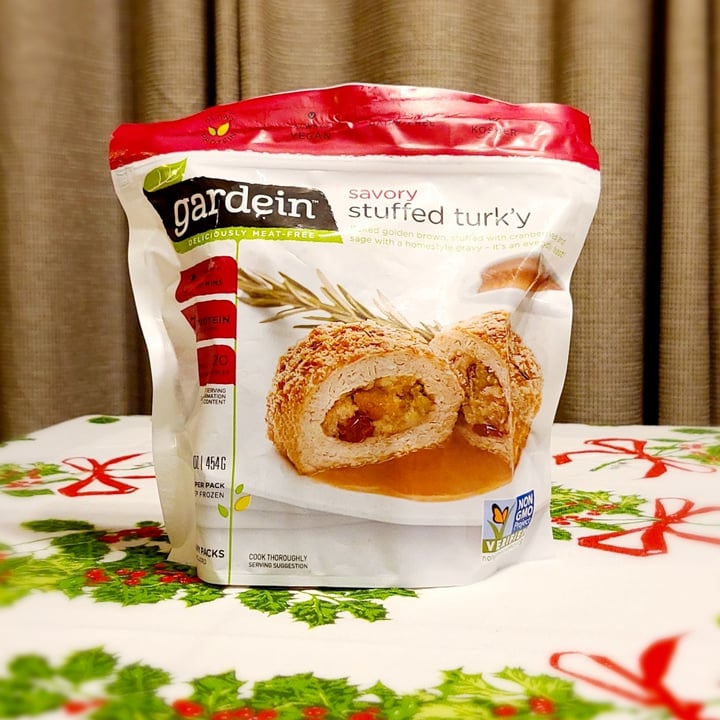 photo of Gardein Savory Stuffed Turk’y shared by @agreene428 on  21 Dec 2020 - review
