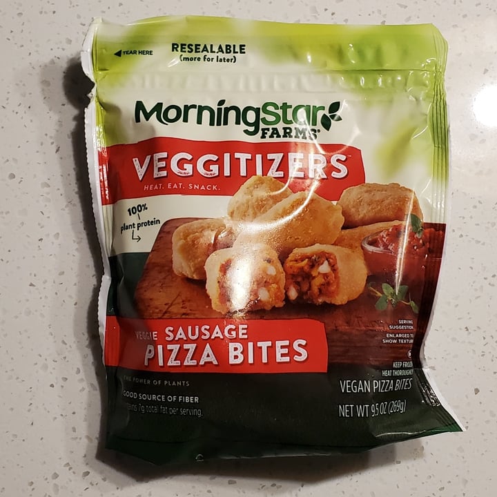 review photo of MorningStar Farms Veggitizers Veggie Pepperoni Pizza Bites shared by @matko on 06 Feb 2022 - review
