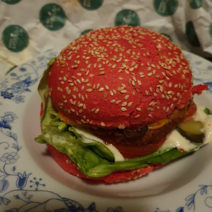 photo of Mr Vegan Foodbar Groningen Mr Vegan Classic burger shared by @aleida89 on  13 Dec 2022 - review