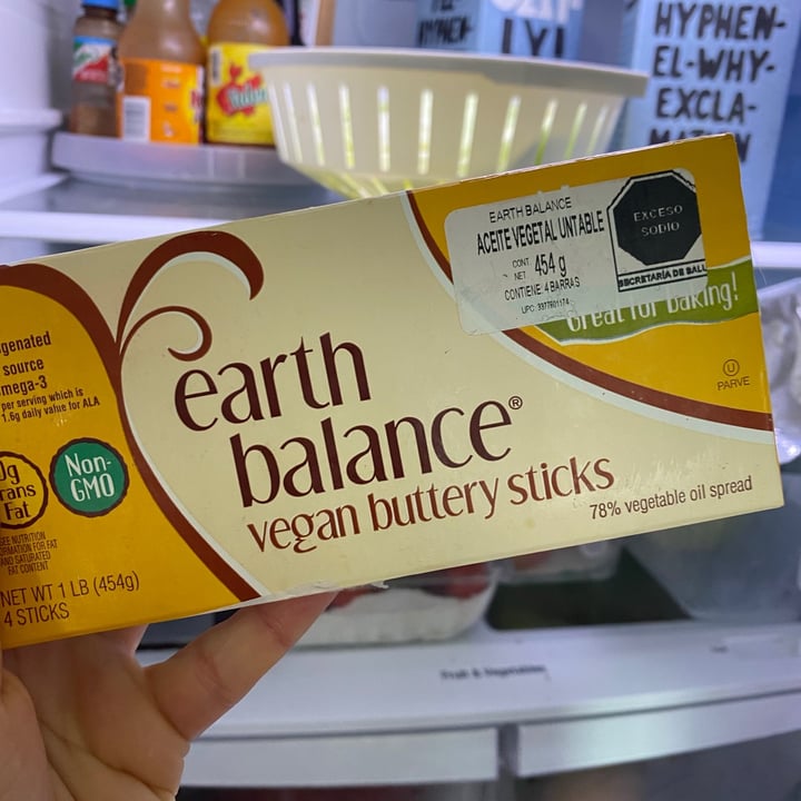 photo of Earth Balance Vegan Buttery Sticks shared by @blankapola on  05 Sep 2021 - review