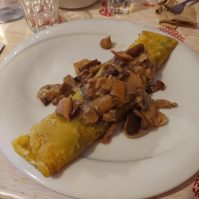 Photo of the dish “Crespella Ai Funghi”