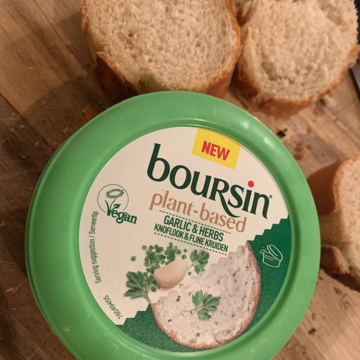 photo of Boursin Boursin dairy free Garlic and Herbs shared by @tegan-the-vegan on  15 Jan 2022 - review