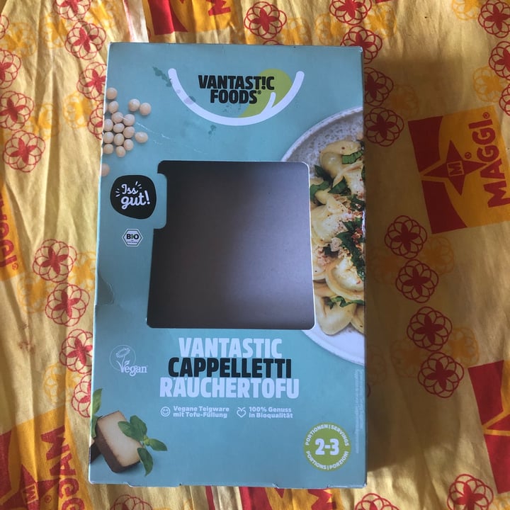 photo of Vantastic Foods Cappelletti alle verdure shared by @alterlove on  25 Jun 2022 - review