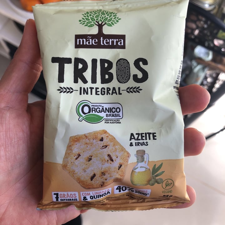 photo of Mãe Terra Biscoito Integral Azeite e Ervas shared by @leirykelly on  26 Jul 2021 - review