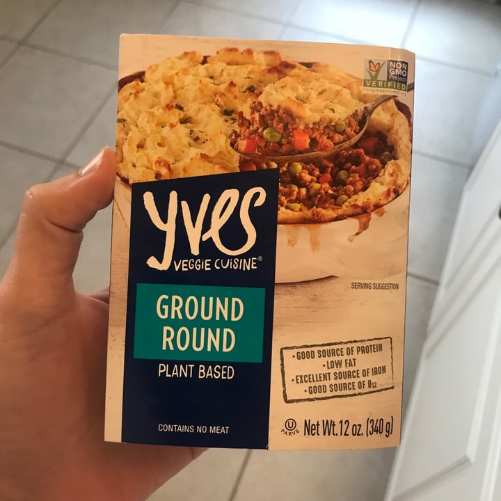 photo of Yves Veggie Cuisine Original Veggie Ground Round shared by @curvycarbivore on  17 Mar 2020 - review