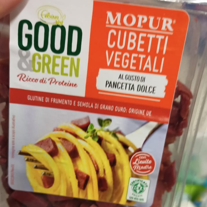 review photo of Good and green Cubetti vegetali Pancetta shared by @evelinalorenzini19 on 17 Apr 2022 - review