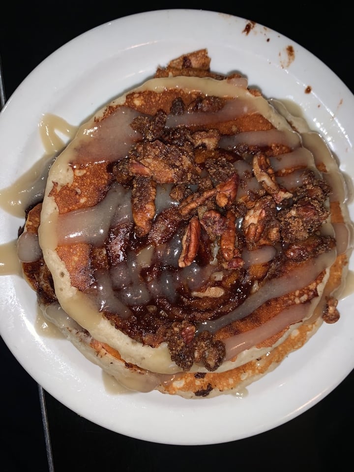 photo of Champs Diner Cinnamon Swirl Pancakes shared by @alliemeyer on  31 Mar 2020 - review