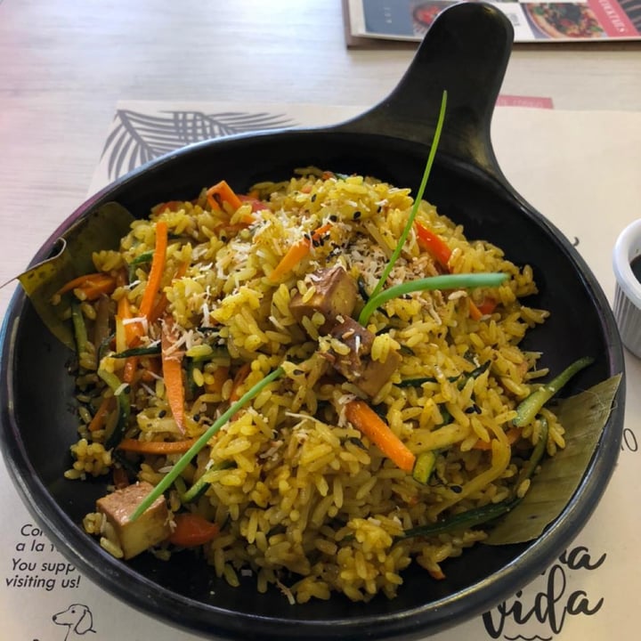 photo of Pura Vida veggie and vegan Bombay rice shared by @danielapinzon09 on  20 Feb 2022 - review
