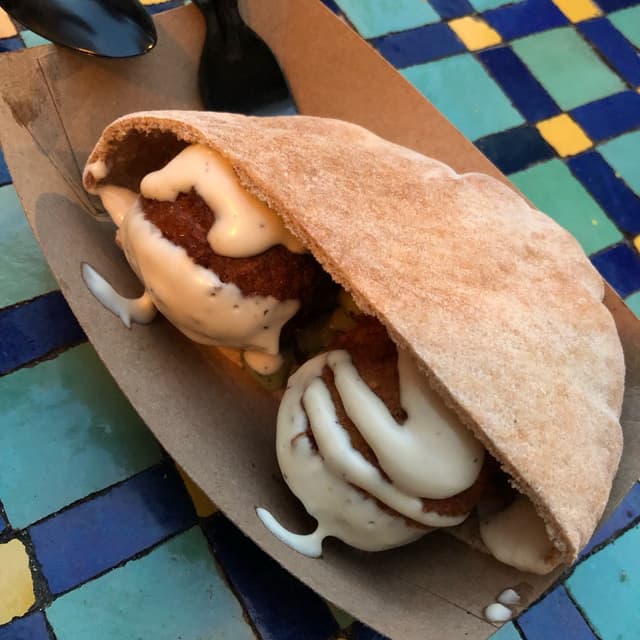 Photo of the dish “Falafel Pita”