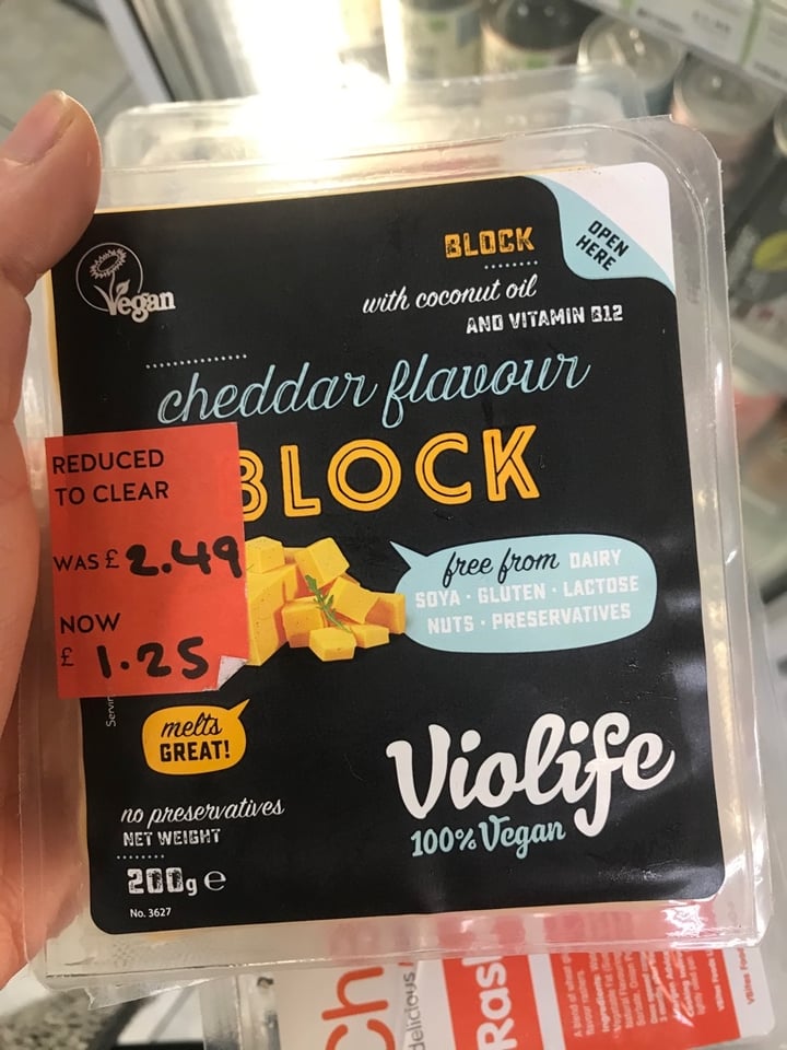 photo of Violife Cheddar Flavour Block shared by @xnikkix on  31 Mar 2020 - review