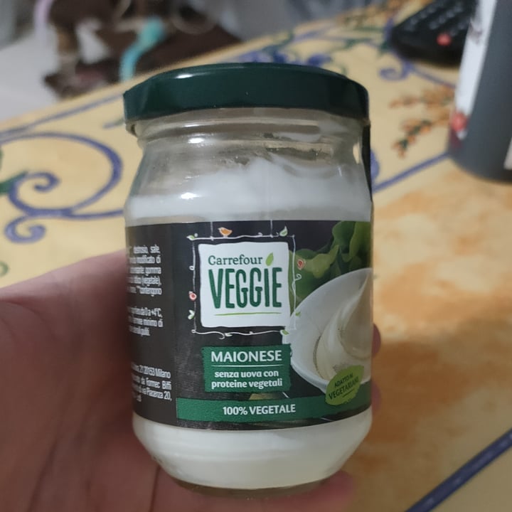 photo of Carrefour  Maionese senza uova con proteine vegetali shared by @alethor on  27 Nov 2021 - review