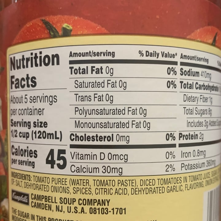 review photo of Prego Prego Lower Calorie Traditional Pasta Sauce shared by @inkymycat on 31 Aug 2021 - review