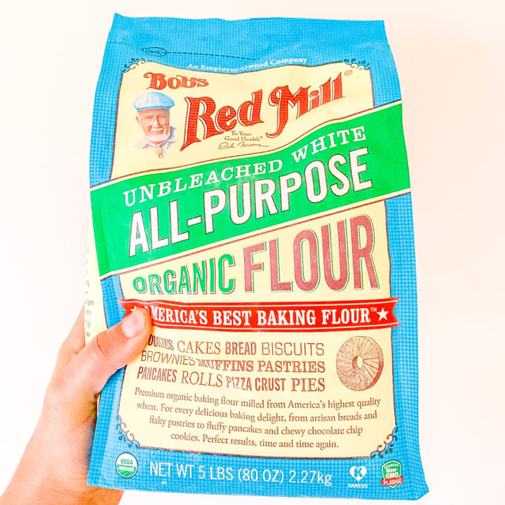 photo of Bob's Red Mill Unbleached White All Purpose Flour shared by @jordaneatsplants on  01 Oct 2021 - review
