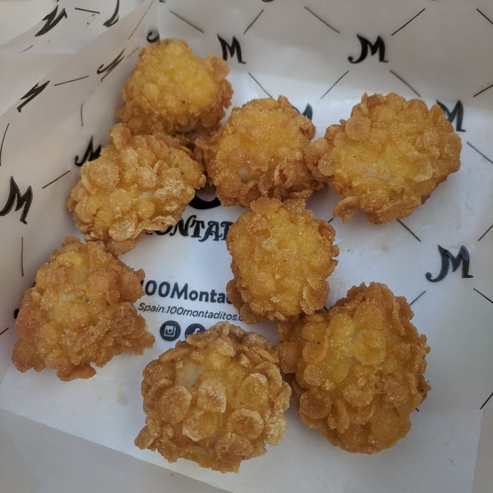 photo of 100 Montaditos Palline veggie 100% vegetali al

gusto pollo shared by @tofutta on  07 Apr 2022 - review