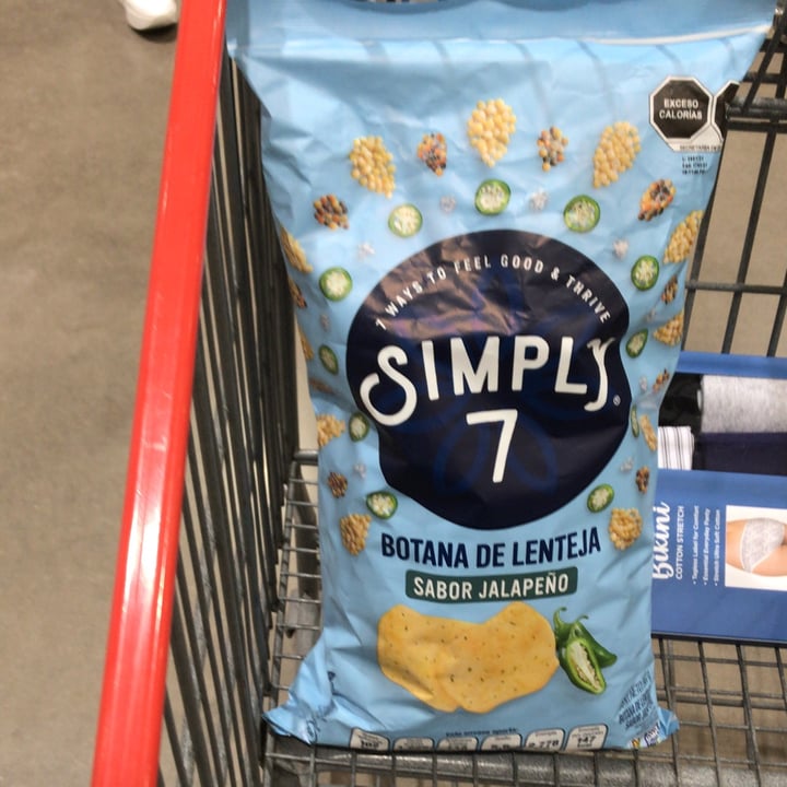 photo of Simply 7 Snacks Lentil Chips (Jalapeño) shared by @marianavite on  14 Jan 2021 - review