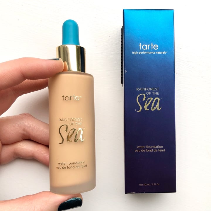 photo of Tarte Cosmetics Rainforest of the Sea Water Foundation shared by @callyjoart on  25 Oct 2020 - review