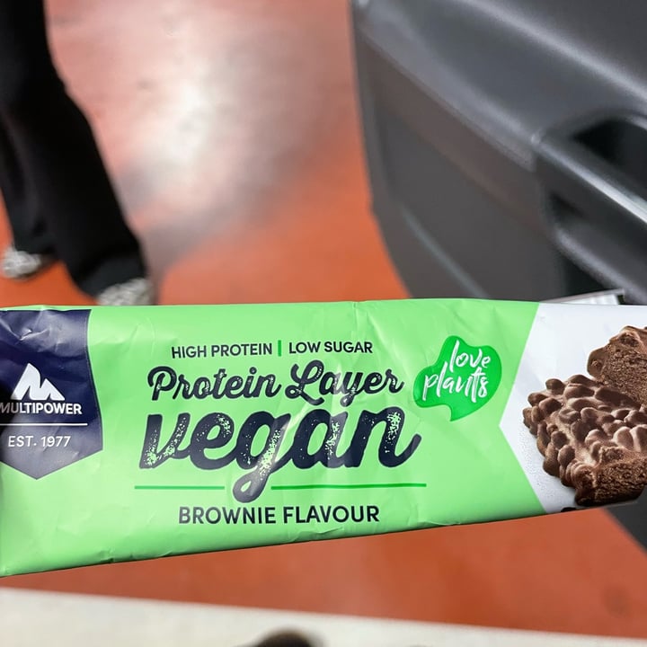review photo of Multipower Protein Layer Vegan Brownie Flavour shared by @charlie0601 on 15 May 2022 - review