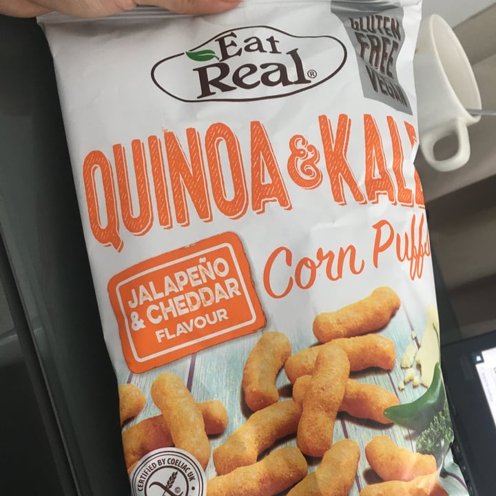 photo of Eat Real Jalapeno & Cheddar Quinoa Puffs shared by @scynsa on  25 Nov 2020 - review