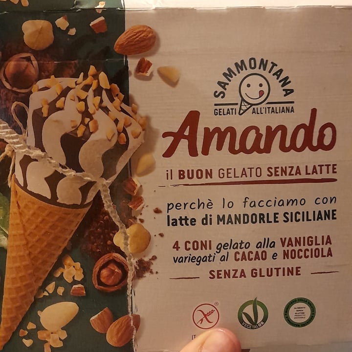 photo of Sammontana cornetto Vaniglia Variegato Con Cacao E Nocciola shared by @mercedesmata on  30 Jun 2022 - review