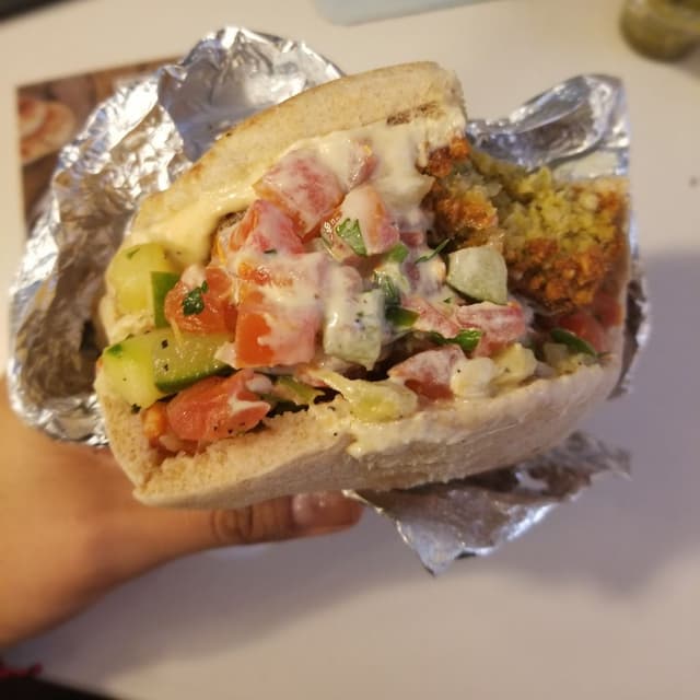 Photo of the dish “Classic Hummus Falafel”