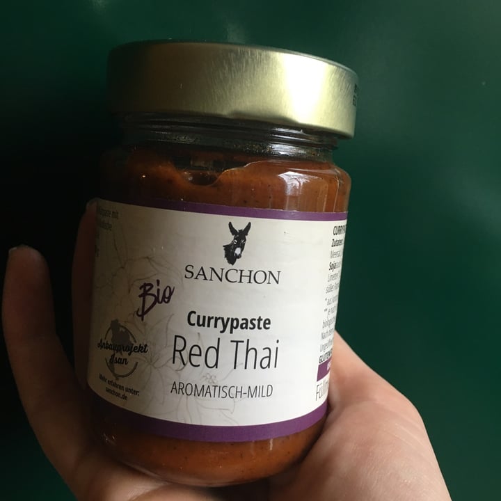 photo of Sanchon Currypaste Red Thai shared by @veganpassion on  05 Dec 2020 - review