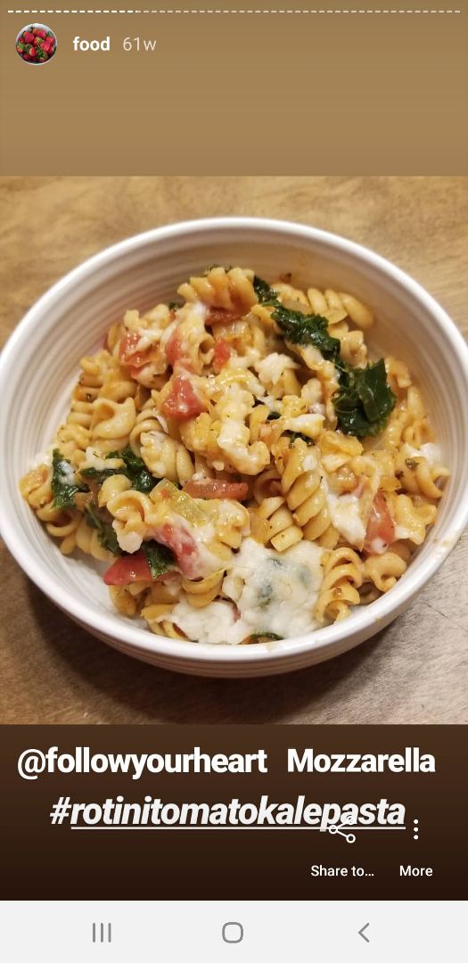 review photo of Follow Your Heart Dairy-Free Mozzarella Shreds shared by @jpatterson on 16 Apr 2020 - review