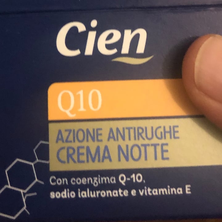 photo of Cien Crema Q10 notte shared by @violettaplantbased on  10 Sep 2021 - review