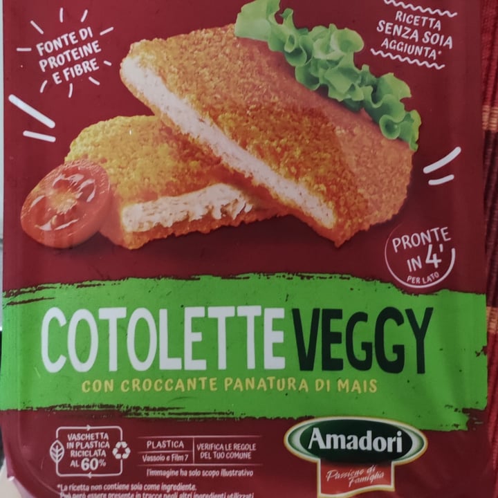 photo of Amadori cotolette veggy shared by @giups on  24 Jul 2022 - review