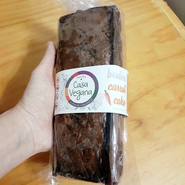 photo of Casa Vegana Budín Carrot Cake shared by @lalaveg on  20 Jul 2020 - review