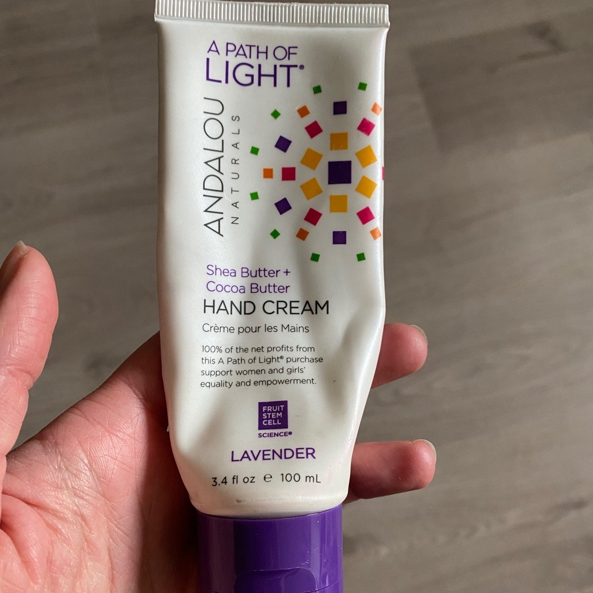 Think Hand Cream Shea butter and cocoa butter hand cream from Andalou Naturals - Vegan ...