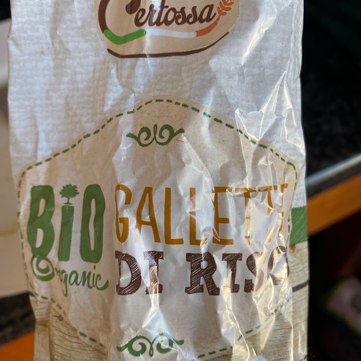 photo of Certossa Bio gallette organic di riso shared by @fededam03 on  10 Mar 2022 - review