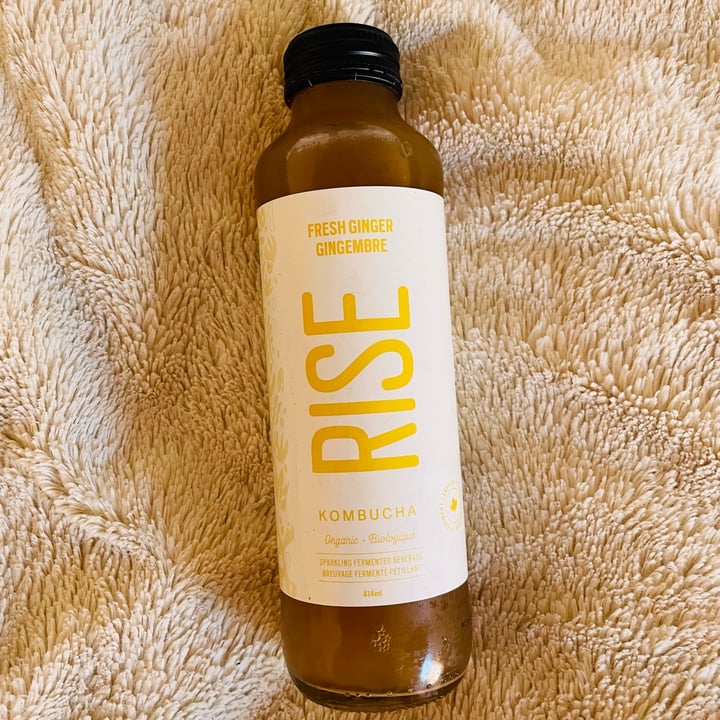 photo of RISE Kombucha Fresh Ginger shared by @rosiecanada on  20 Jun 2022 - review