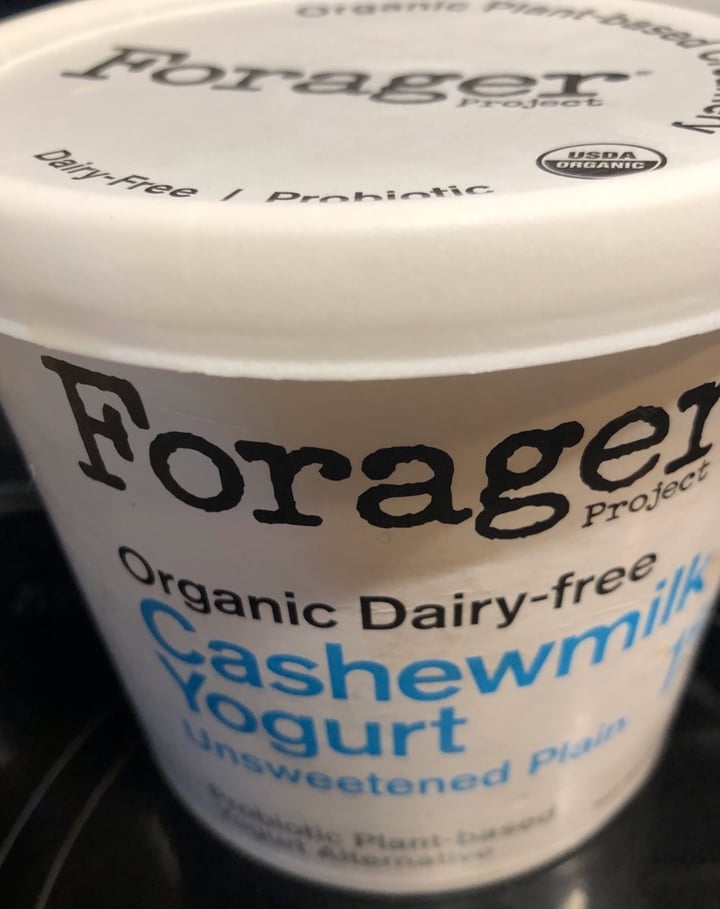photo of Forager Project Organic Dairy-free Cashewmilk Yogurt Plain shared by @tbright17 on  13 Apr 2020 - review