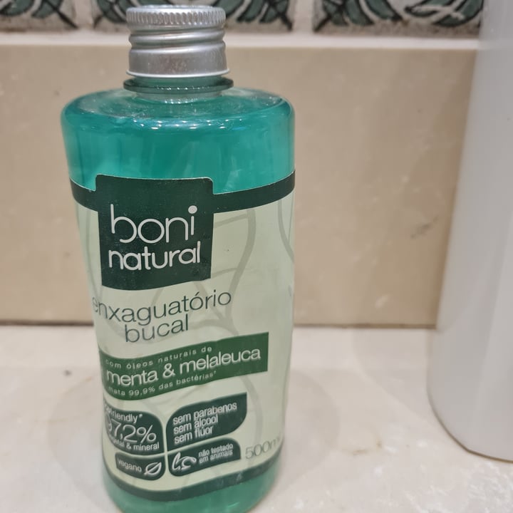 review photo of Boni natural enxaguatório bucal shared by @rosangeladelmar on 25 Apr 2022 - review
