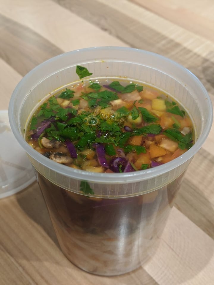 review photo of Freshii Spicy Lemongrass Soup shared by @goodeats on 19 Dec 2019 - review