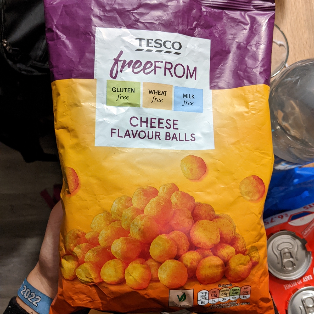 Tesco freeFrom Cheese Flavour Balls Reviews abillion