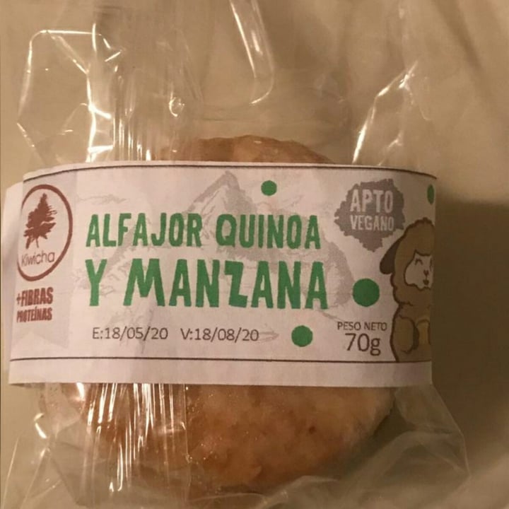 photo of Kiwicha Alfajor de quinoa y manzana shared by @meripan on  10 Jun 2020 - review