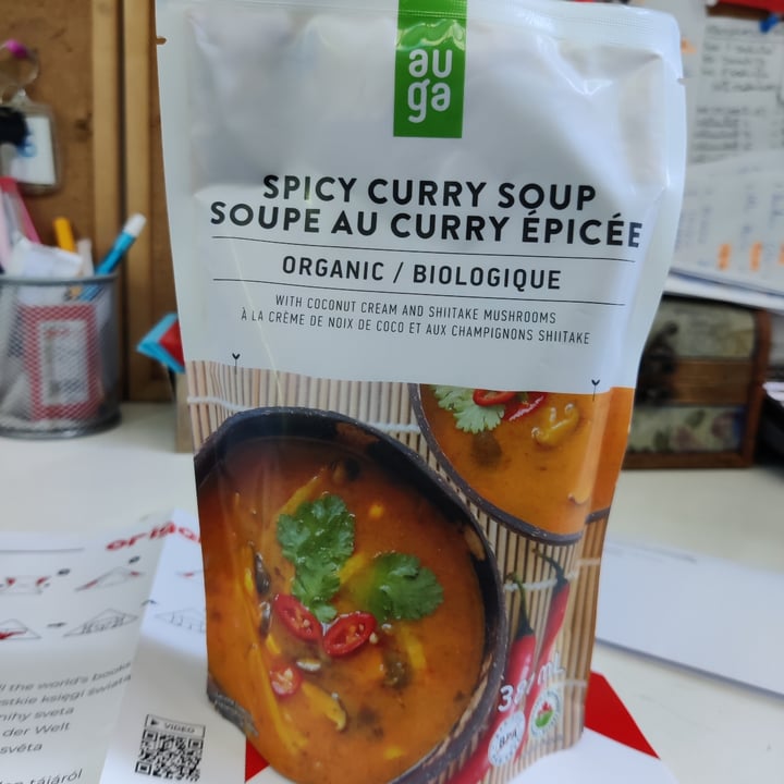 photo of Auga Spicy curry soup shared by @ciupertica on  23 Feb 2022 - review