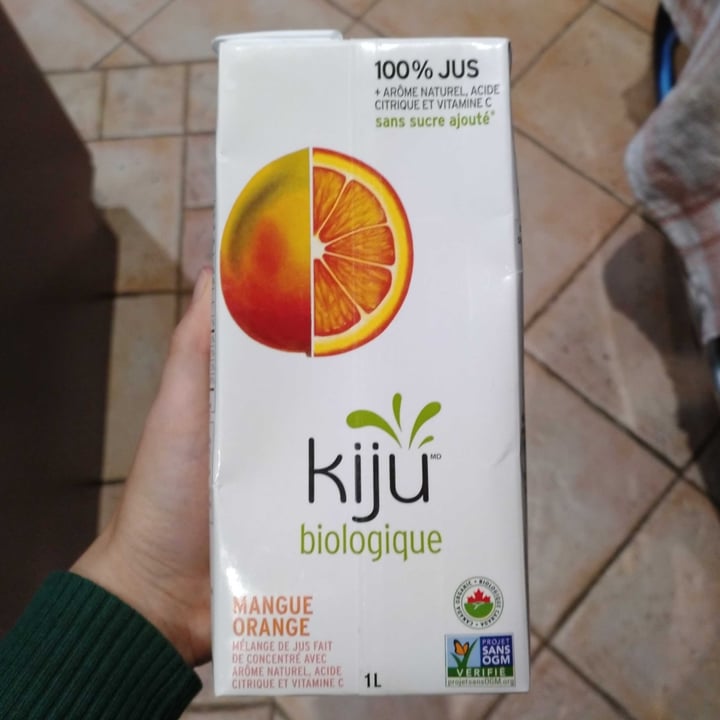photo of Kiju Organic mango orange juice shared by @laurence22 on  07 Nov 2021 - review