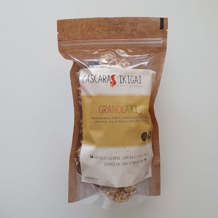 photo of cascaras ikigai Granola kids shared by @antoaccorinti on  10 May 2022 - review