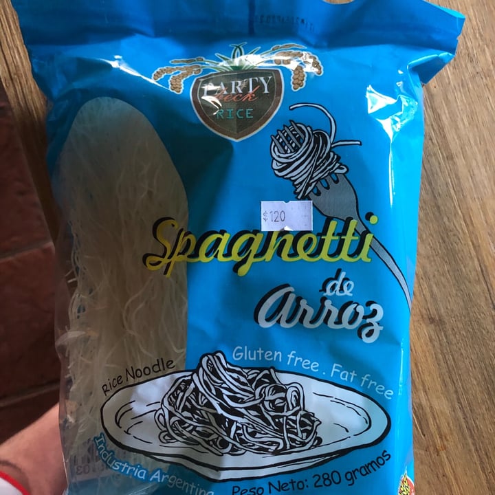 review photo of Party Beck Spaghetti de arroz shared by @jerogt on 07 Jan 2021 - review