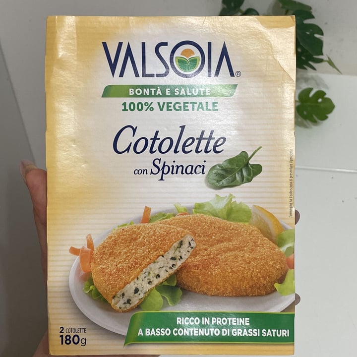review photo of Valsoia Cotolette con spinaci shared by @sharonluccitti on 07 Jun 2022 - review