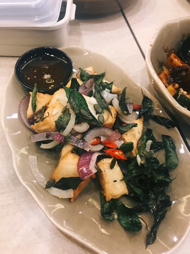 Photo of the dish “Vegan Spicy Tofu”