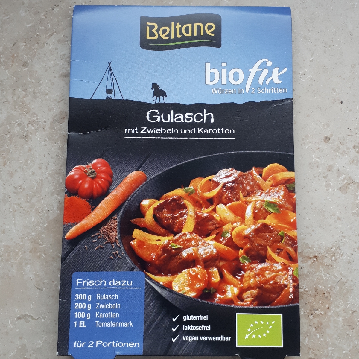 Beltane Biofix Gulasch mit Zwiebeln und Karotten Reviews | abillion
