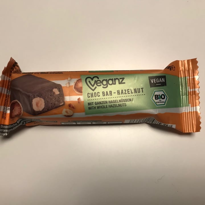 photo of Veganz Organic Hazelnut Choc Bar shared by @julyn on  29 Jan 2021 - review