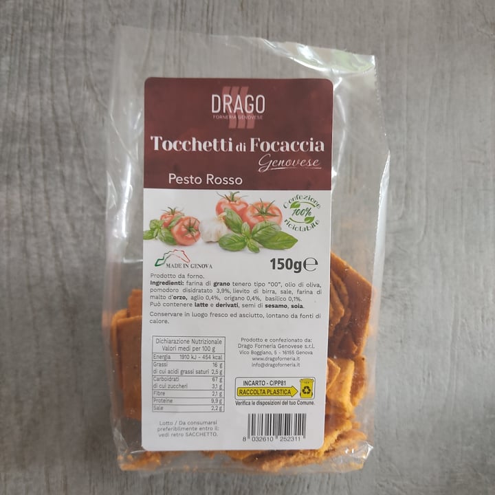 review photo of Drago tocchetti di focaccia shared by @cle0 on 24 Apr 2022 - review