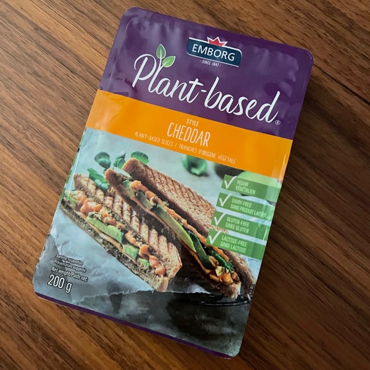 photo of Emborg Cheddar Style Dairy Free Slices shared by @swetasahu on  25 May 2021 - review
